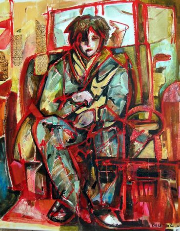Fauteuil rouge